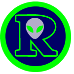 Roswell Invaders logo